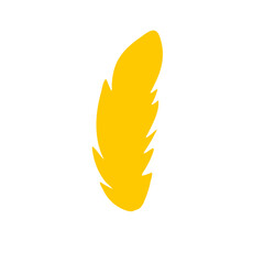 Feather icon vector
