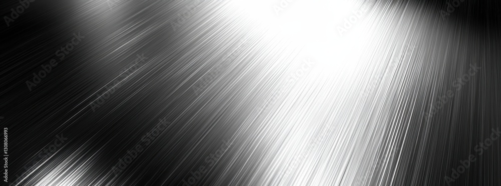 Poster abstract light rays create dynamic illusion of movement and speed in a sleek modern design that capt