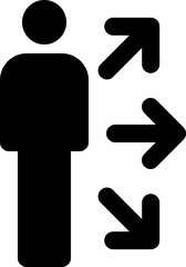 People Icons, Team, arrow, skill, abilities