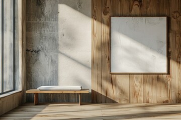Ultra Quality Picture of Interior Board Logo Mockup Design
