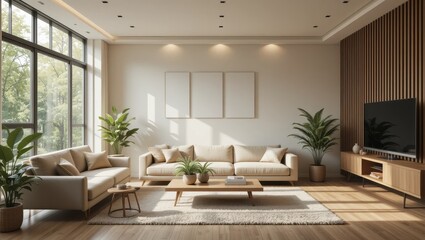 Modern Living Room Interior Design (2)