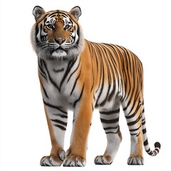 Obraz premium Majestic Tiger in Natural Habitat - Ferocious Wildlife Photography Portrait