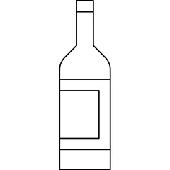 Drink Bottle icon single vector illustration
