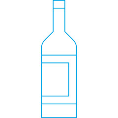 Drink Bottle icon single vector illustration