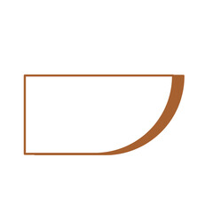 Obraz premium Aesthetic frame shape 