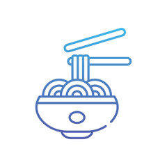 Noodle  Vector icon