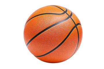 Fototapeta premium basketball isolated on white background