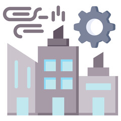 Naklejka premium Manufacturing Icon
