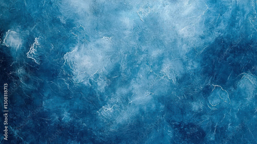 Poster a smooth, softly lit blue background with minimal texture for a clean look.
