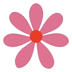 Flower petal illustration asteraceae vector