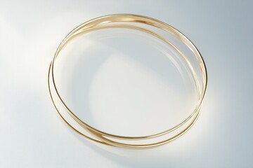 Golden double band bangle, abstract, jewelry, minimalist,  circular,  luxury,  gold,  ring,  design,  fashion,  accessories,  modern,  elegant,  style,  unique,  metal,  texture.