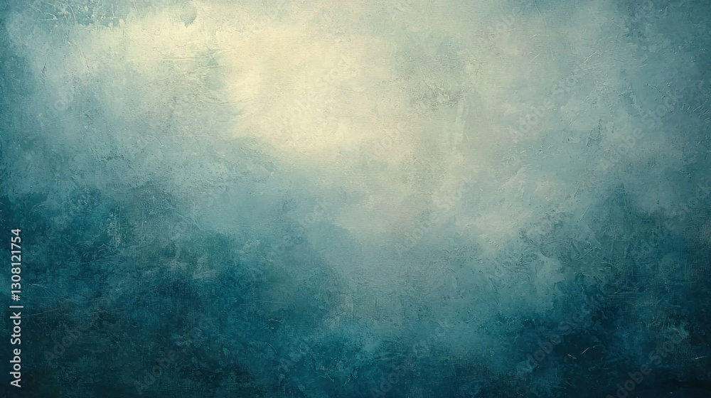 Poster a subtle watercolor-style soft blue background with delicate textures.
