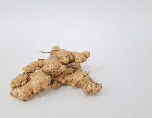 Ginger root isolated	
