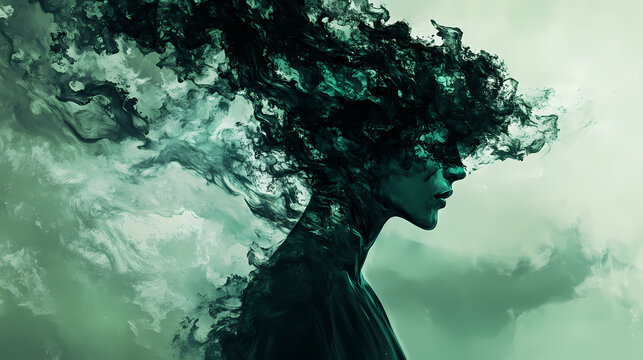 A shapeshifter remains elusive, constantly changing forms. shapeshifter. illustration. Elusive - Spirit. Illustration