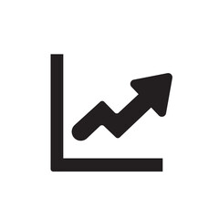 business chart graph icon