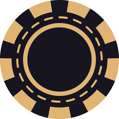 Naklejka premium Casino Chips Illustration