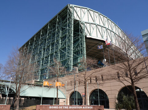Newly Renamed Daikin Park, Home of the Major League Baseball Team, the Houston Astros