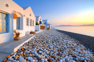  santorini dawn pebble beach © 자인 김