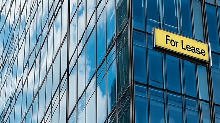 Obraz premium Modern office building for lease