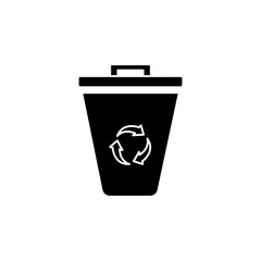 Waste Management glyph icon