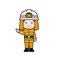 消防士／女性 16