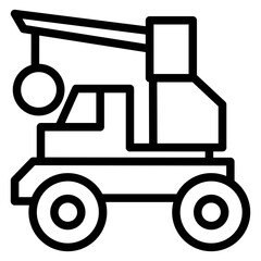 forklift truck icon