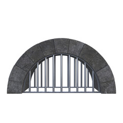 Sewer Grate, 3d illustration isolated on white background