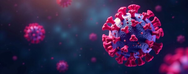 Vector illustration of adeno associated virus , research, medical