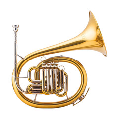 Fototapeta premium trumpet isolated on white