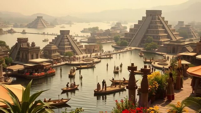 Ancient Empire, Aztec Capital of Tenochtitln