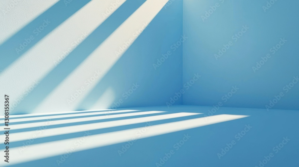 Aufkleber a minimalist modern blue background with subtle gradients and clean lines.