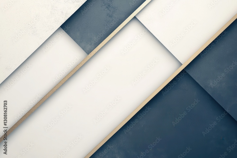 Poster Modern minimalist background with geometric lines and golden ratio composition suitable for branding and design projects Generative AI