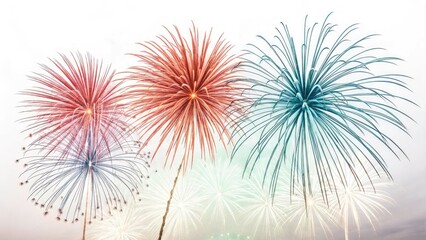 Stunning Fireworks Photography: 4 Color Night Sky Portrait