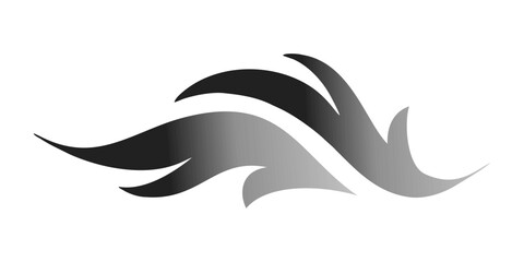 vector fire ornament 