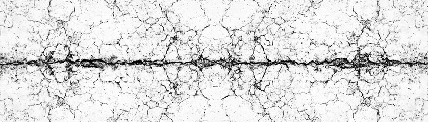Fototapeta premium Black and white textured background, a monochrome abstract pattern for design projects