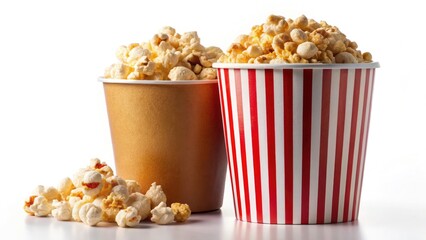 Urban Exploration Photography: Delicious Popcorn, Classic Box & Cup - Close-up Still Life