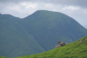 Fototapeta premium 山と岩