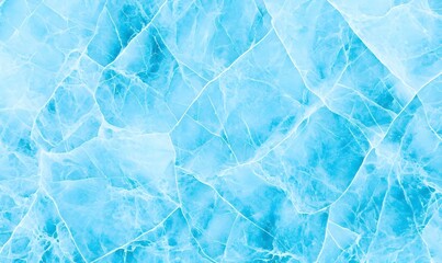 Obraz premium Ice Texture with Colorful Blue Shades and Intricate Patterns