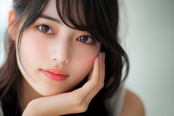 Obraz premium スキンケア 化粧水 肌