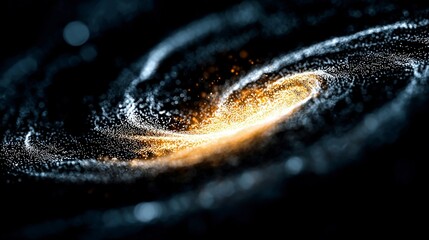 Abstract Galaxy Swirl  Digital Universe  AI  Metaverse  Data Flow
