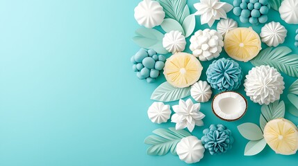 Elegant white and blue floral decor arrangement indoor aesthetic still life photography minimalist environment