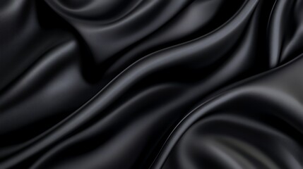 Obraz premium Luxurious velvet texture with smooth folds and deep shadows