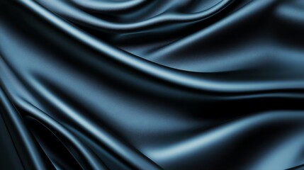 Fototapeta premium Soft velvet folds with deep shadows, luxurious abstract background