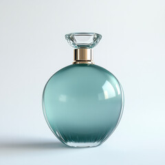 perfume bottle isolated on white
