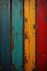 Cracked, faded wood panels, rich texture, vertical lines, wood, retro, timber