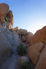 Mojave Desert rock formation