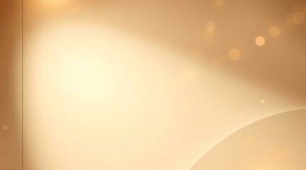 Golden Abstract Background: Warm Hues and Gentle Curves