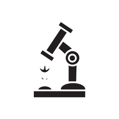 botany research glyph icon