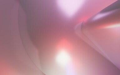 industrial empty room liminal space 3d render