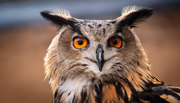 eurasian eagle owl - Powered by Adobe